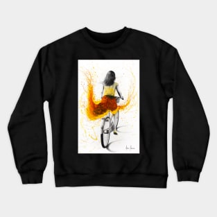 Her Passion and Fire Crewneck Sweatshirt